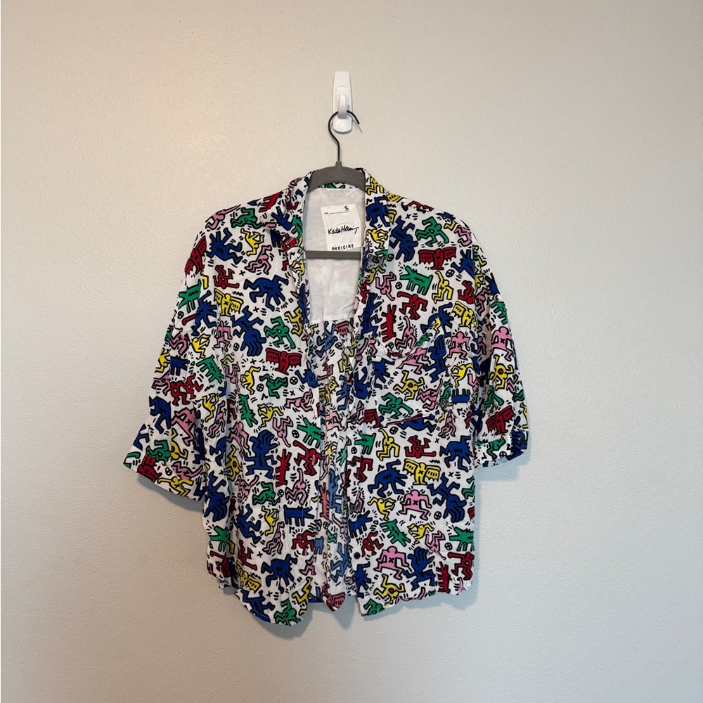 EUC Medicine x Keith Haring Button Up Shirt